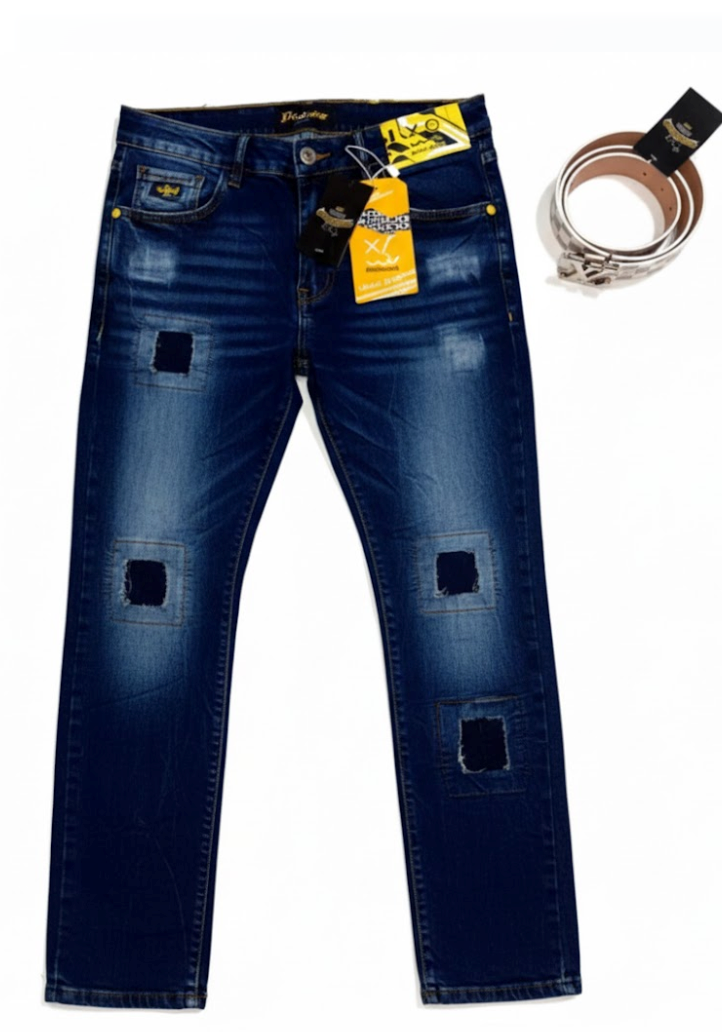 Calça Jeans Estilo Jogador