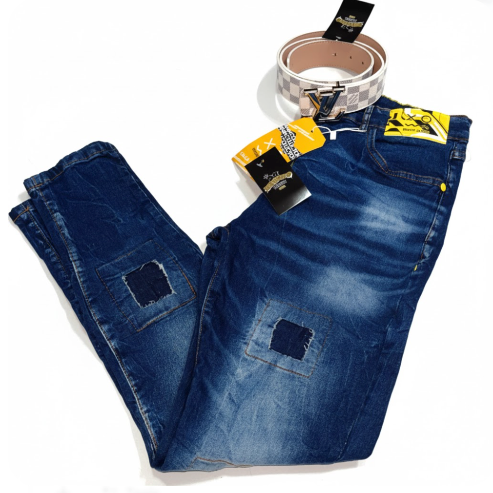 Calça Jeans Estilo Jogador