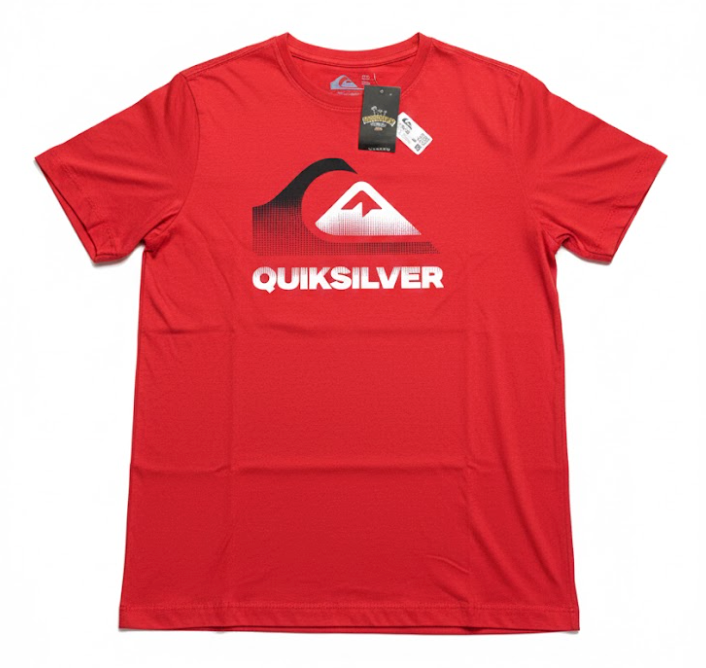 Camiseta QUICKSILVER Classic - Vermelha