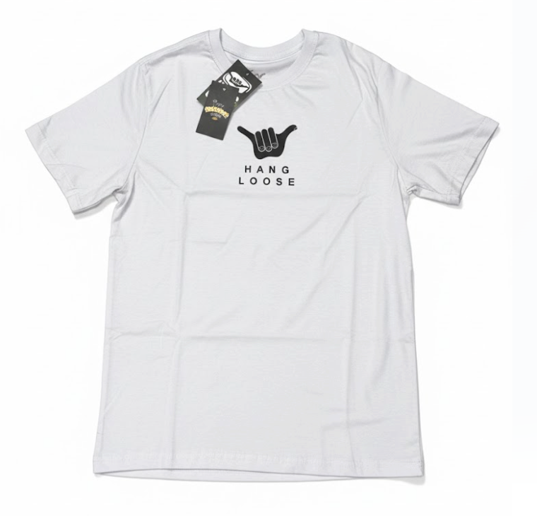 Camiseta HANG LOOSE Classic - Branca