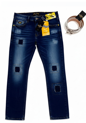 Calça Jeans Estilo Jogador